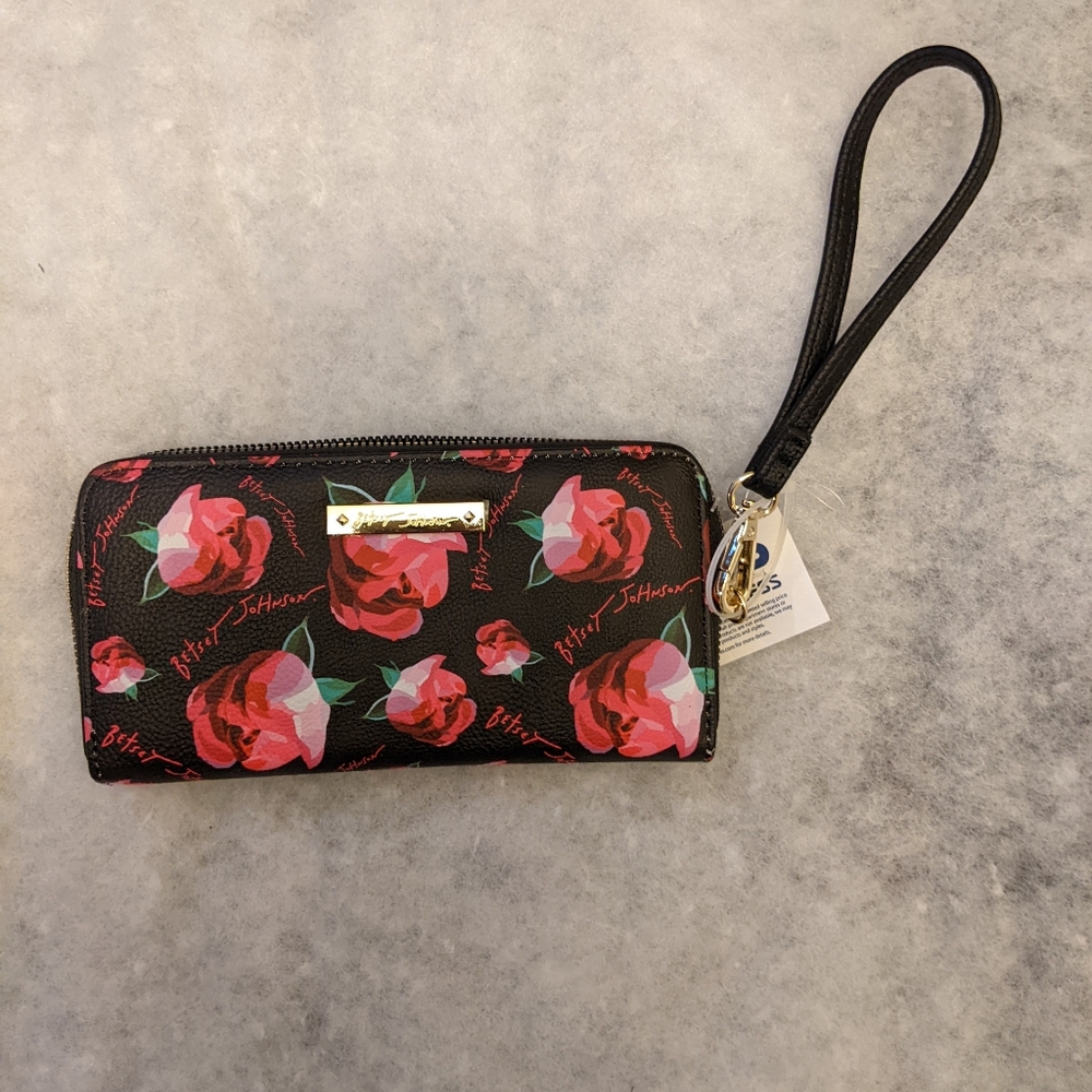 Betsey Johnson wristlet